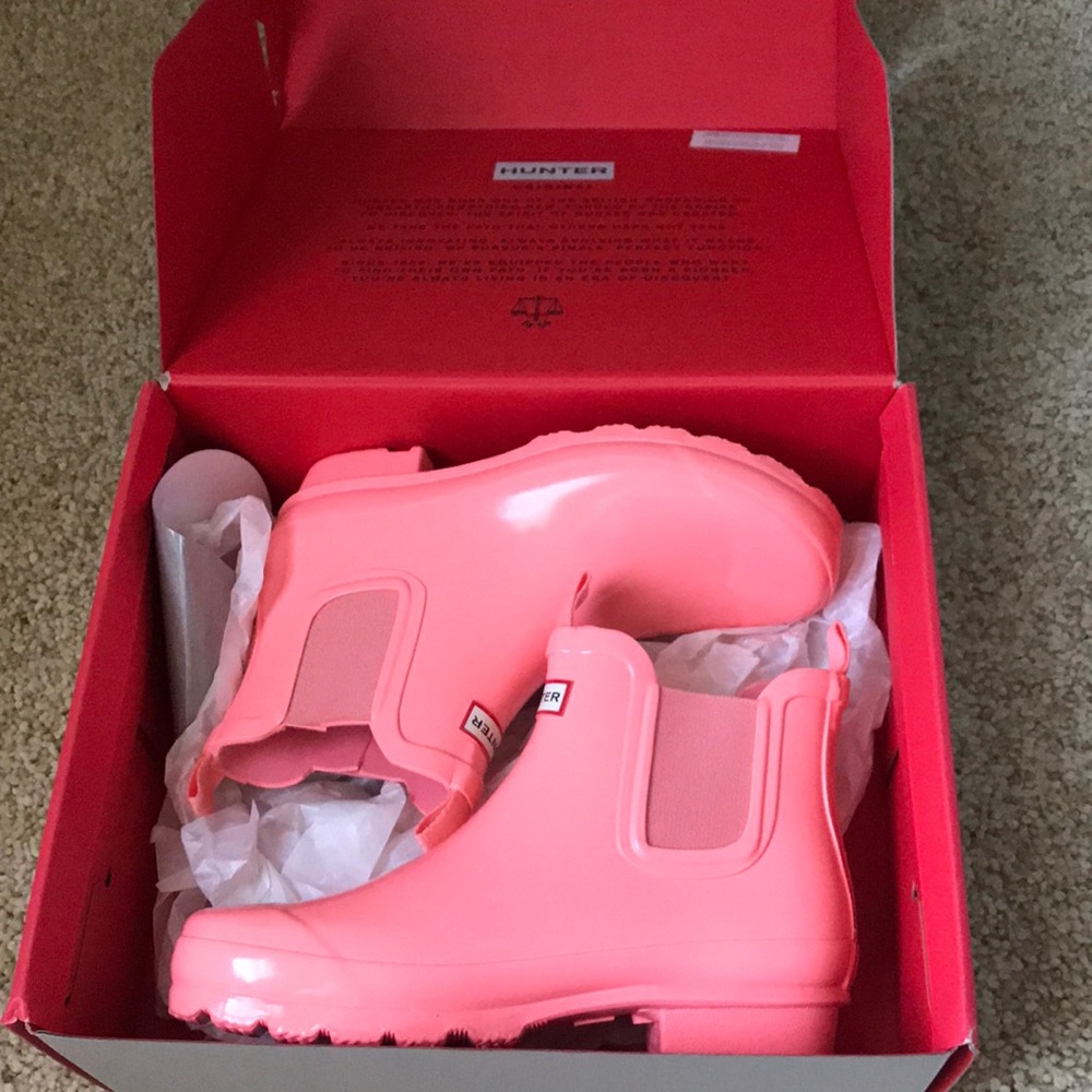 Girls size 5 Hunter Rain boot